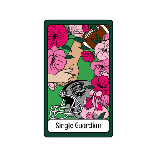 Wildflowers and Wide Receivers Tarot Card
